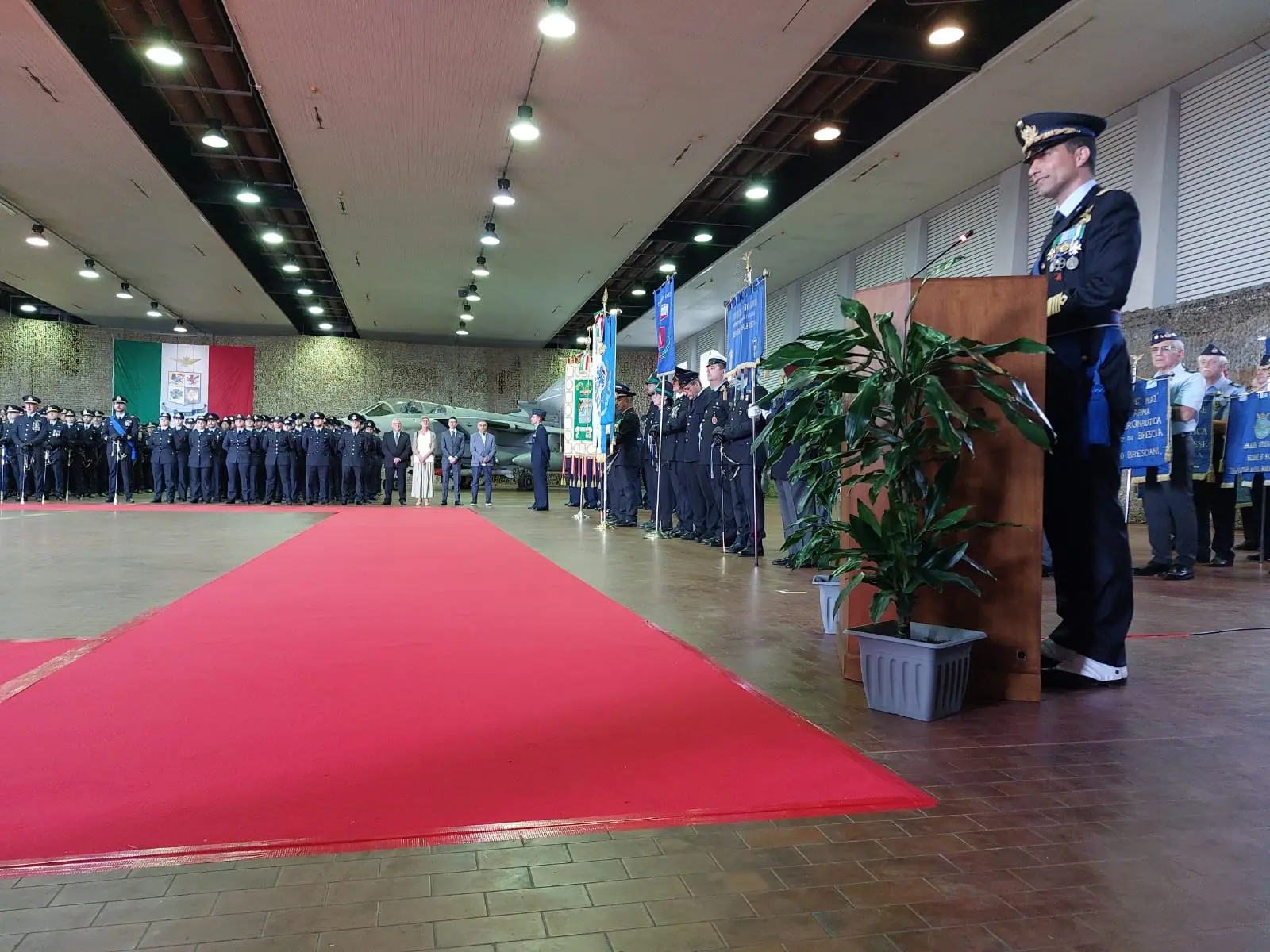 Il cambio al vertice alla base militare di Ghedi