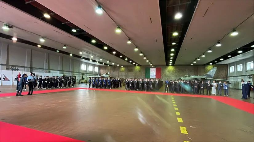 Il cambio al vertice alla base militare di Ghedi