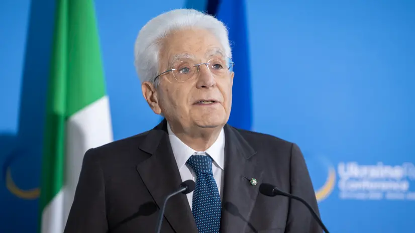 Il Presidente della Repubblica Sergio Mattarella in occasione della “Conferenza sulla ripresa dell’Ucraina 2025” (foto di Francesco Ammendola - Ufficio per la Stampa e la Comunicazione della Presidenza della Repubblica)