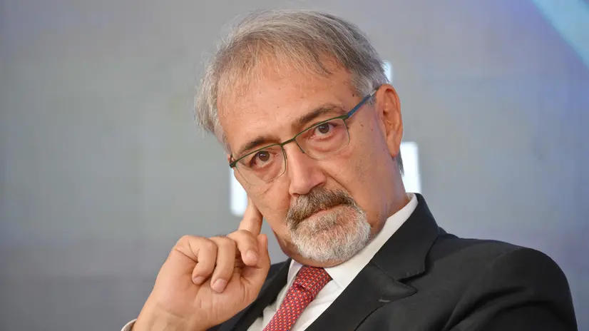 Francesco Rocca (Presidente Regione Lazio) durante l'evento Jubileum: La via italiana per un turismo inclusivo tra cultura e spiritualità, alla manifestazione Atreju al Circo Massimo, Roma, 13 dicembre 2024. ANSA/ALESSANDRO DI MEO