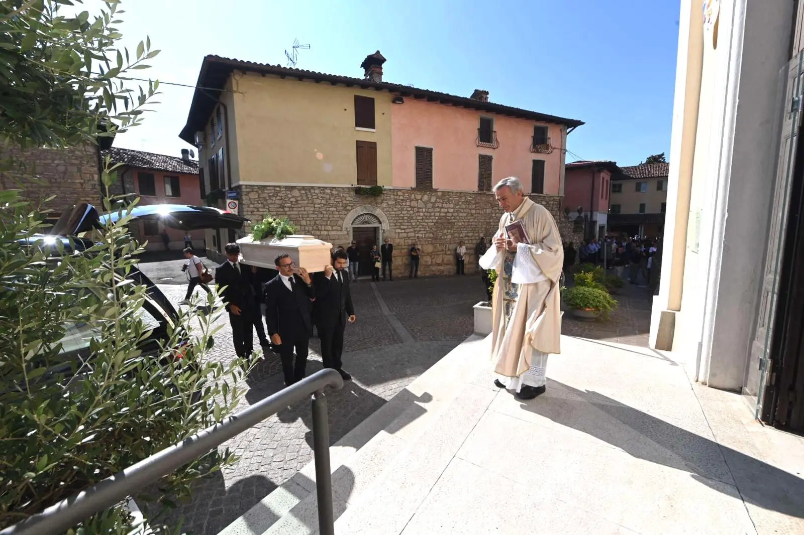 Cellatica, i funerali di Marco Calvi