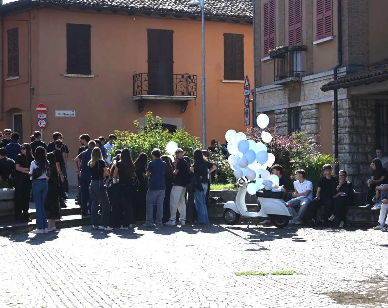 Cellatica, i funerali di Marco Calvi