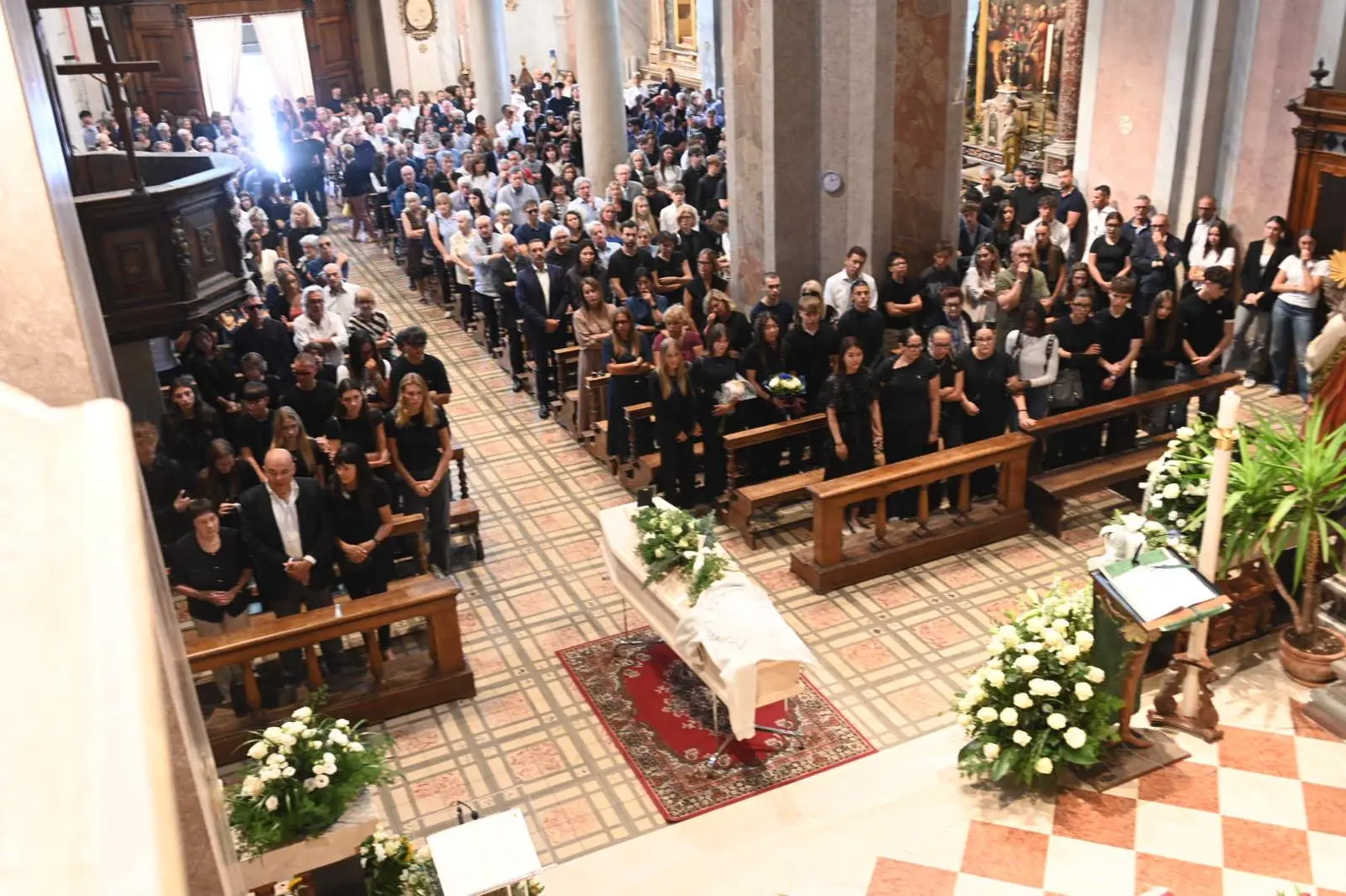 Cellatica, i funerali di Marco Calvi