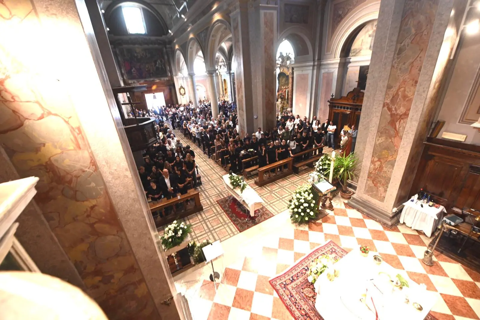 Cellatica, i funerali di Marco Calvi