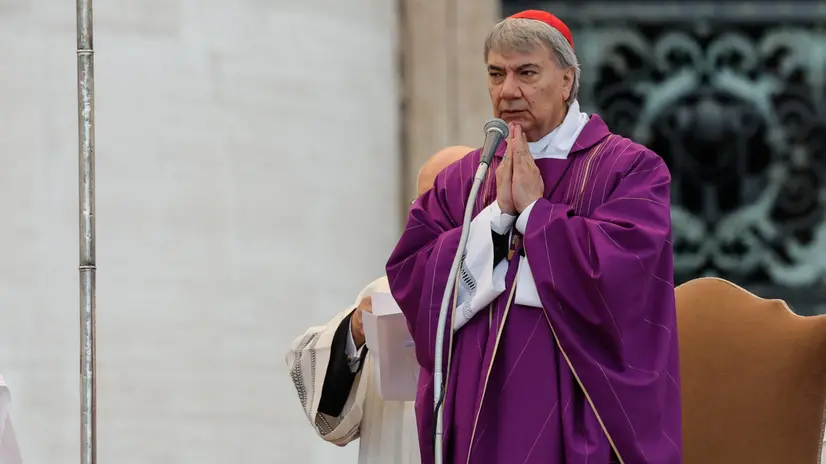 Cardinal Mimmo Battaglia presides over a Holy Mass for the Jubilee of Pilgrims of the Archdiocese of Naples in Saint Peter's Basilica at the Vatican City, 22 March 2025. ANSA/GIUSEPPE LAMI