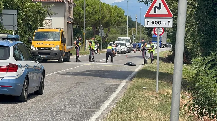 L'incidente a Lonato del Garda