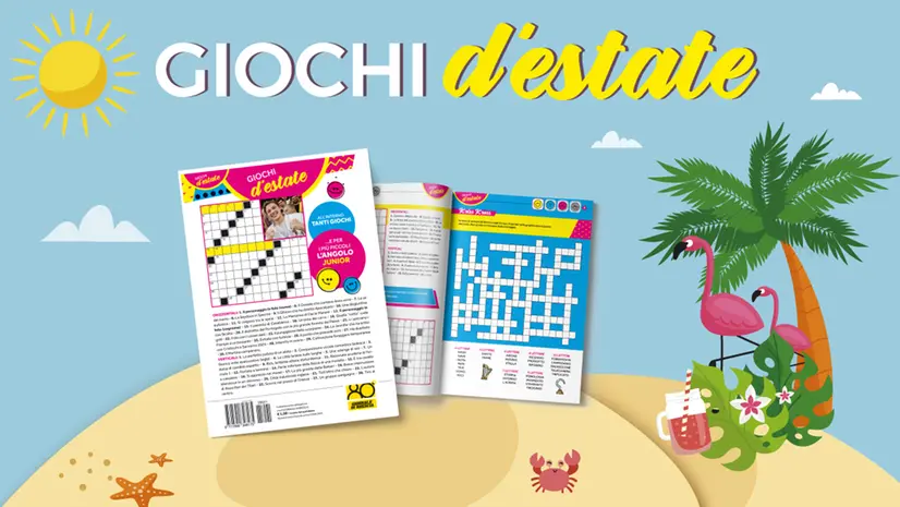 «Giochi d'estate» è in edicola con il Giornale di Brescia a 1 euro (più il prezzo del quotidiano)