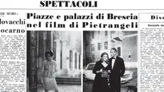 La pagina del giornale