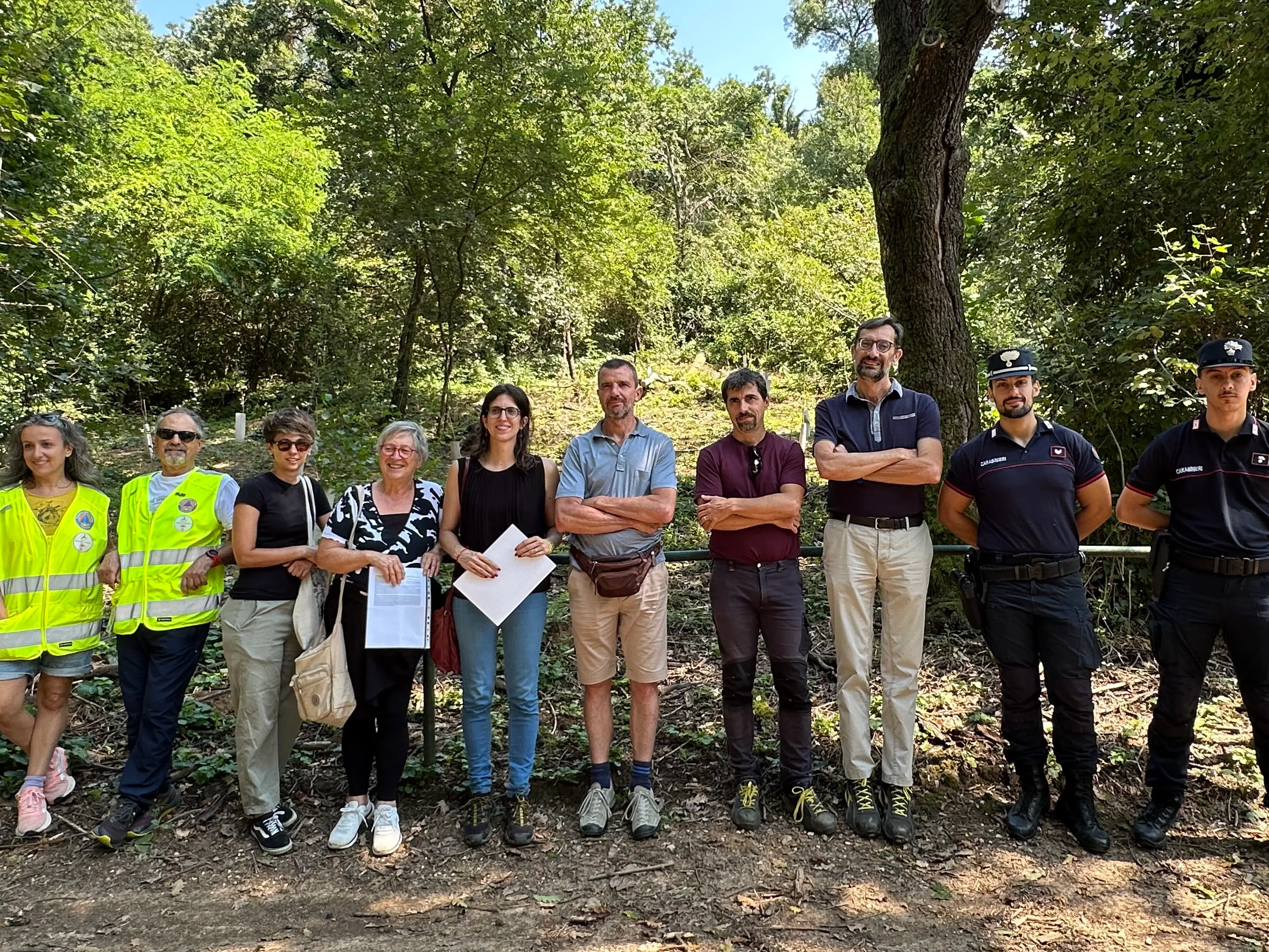 Nuove piante per il Bosco di Sant'Anna