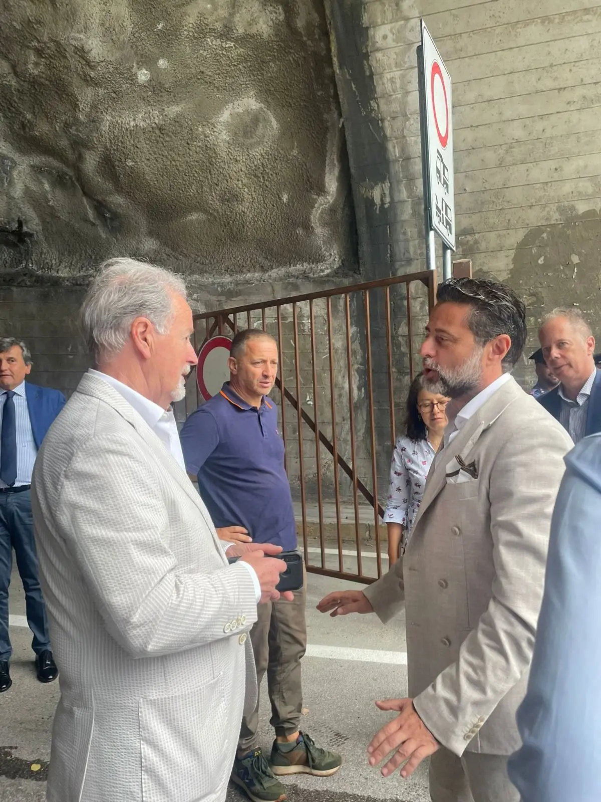 I sensori lungo la Strada della Forra