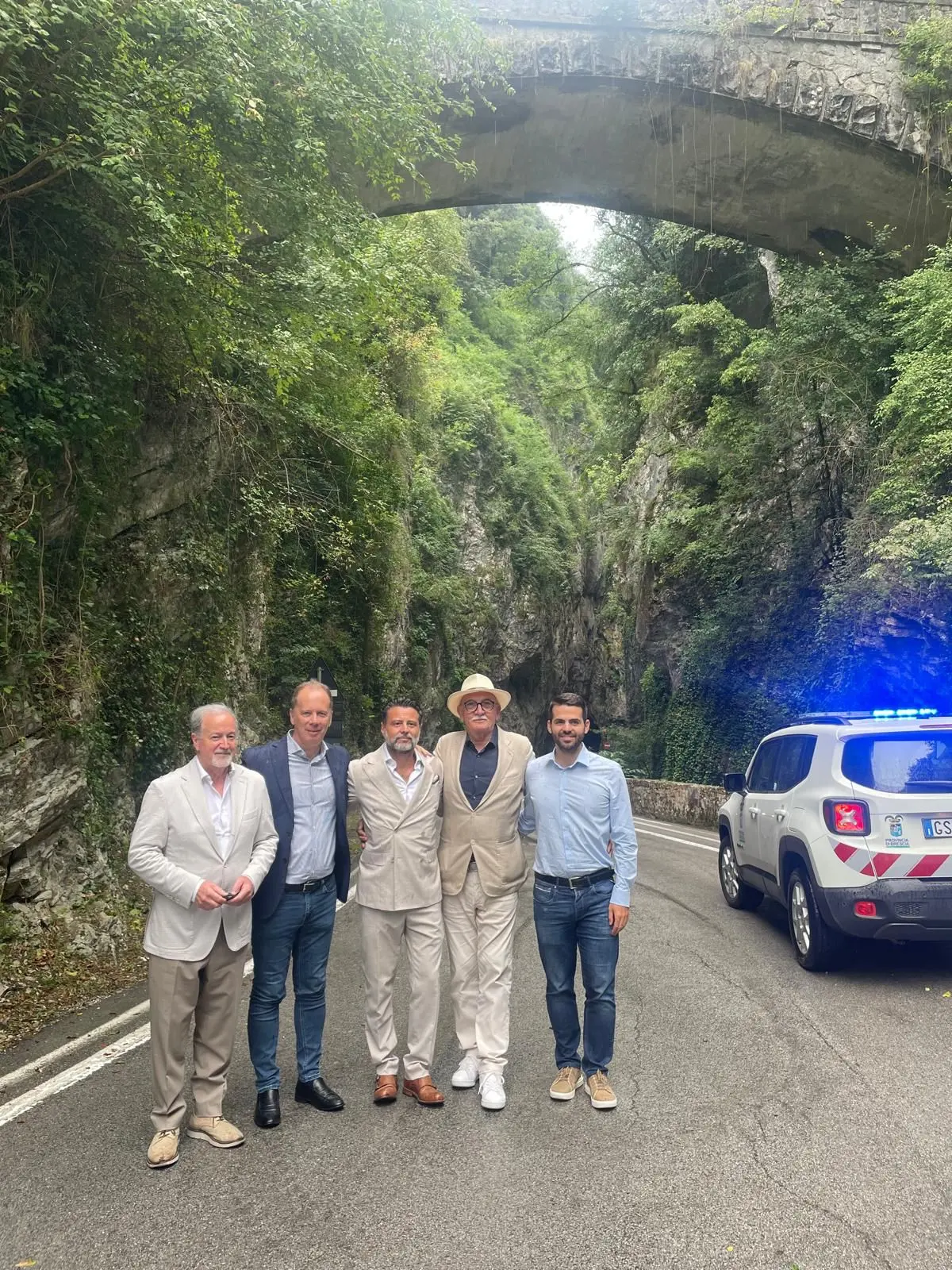I sensori lungo la Strada della Forra