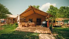 Una delle sistemazioni del lago d'Idro Glamping Boutique - Foto da Facebook