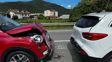 Il maxi tamponamento a Gavardo