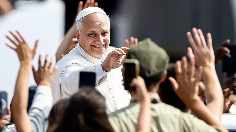 Pope Leo XIV celebrates the Holy Mass for the Jubilee of Youth, at Tor Vergata. in Rome,, Italy, 03 August 2025. ANSA/ANGELO CARCONI