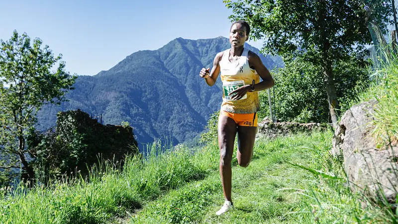 Un passaggio fuori strada di Chebet - Foto Gulberti/Meneghello
