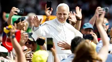 Papa Leone XIV alla messa conclusiva del Giubileo dei giovani - © www.giornaledibrescia.it