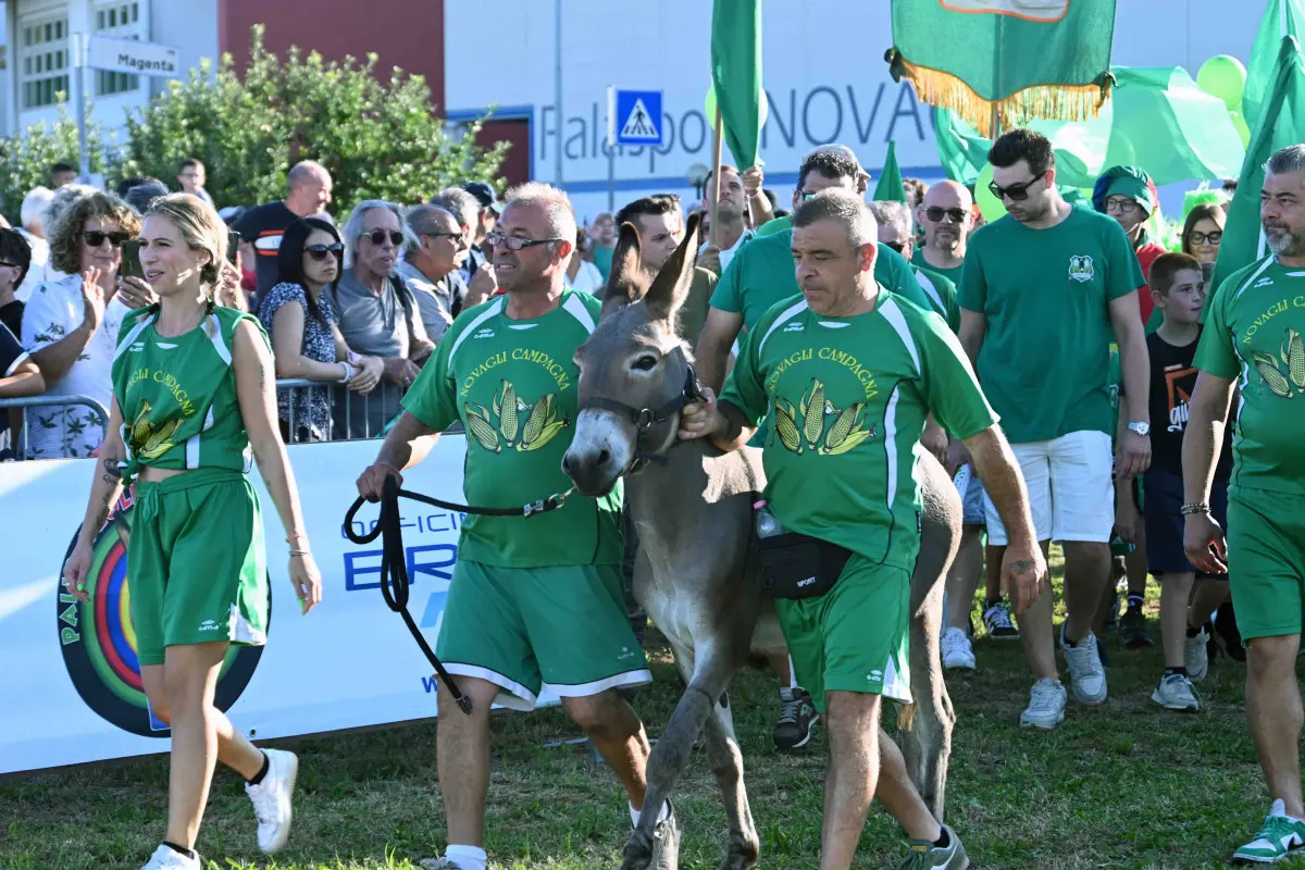 La 44esima edizione del Palio degli asini di Novagli