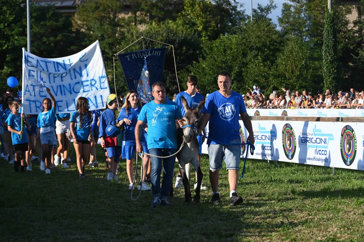 La 44esima edizione del Palio degli asini di Novagli