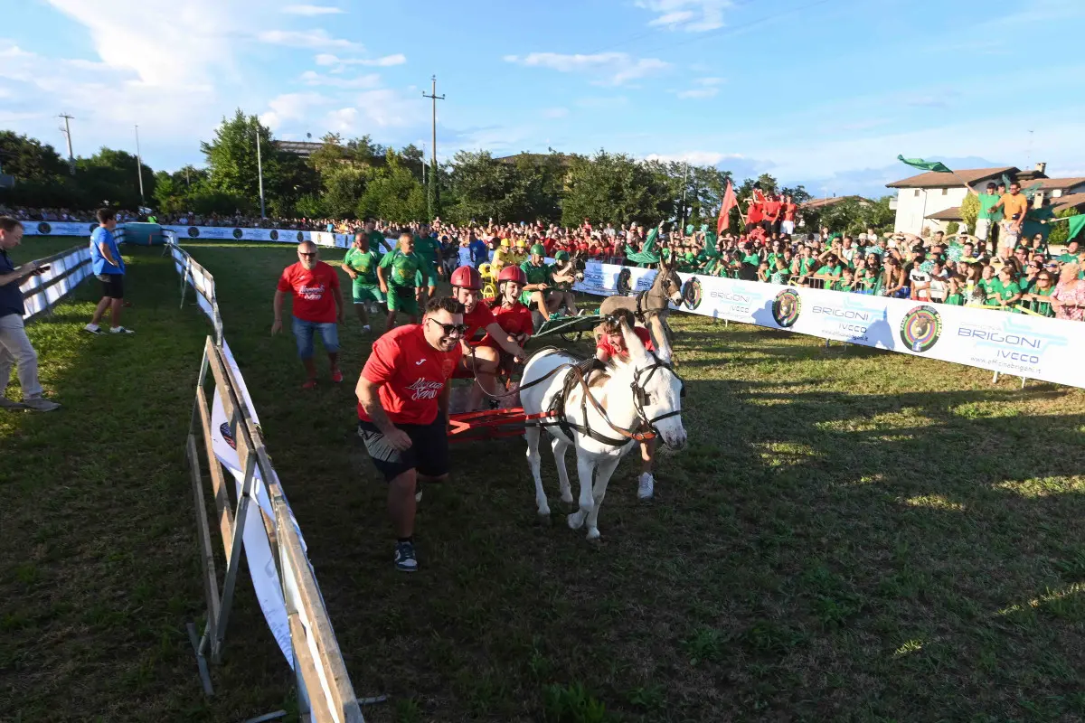 La 44esima edizione del Palio degli asini di Novagli