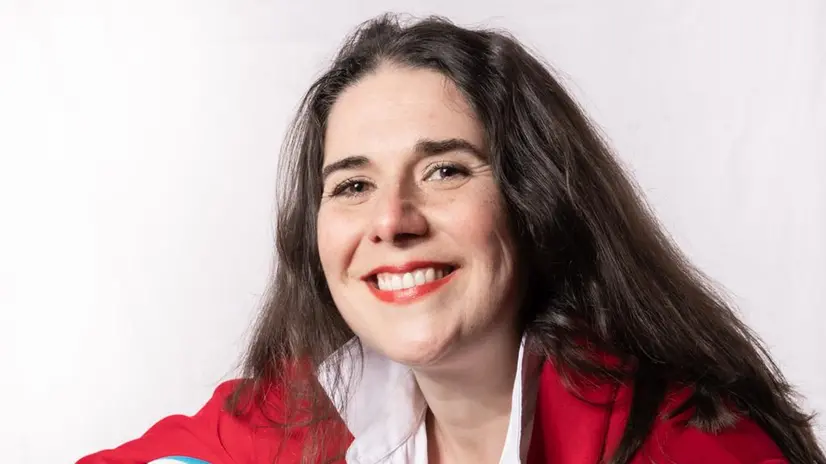 La podcaster bresciana Valeria Battaini