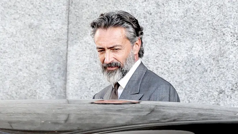 Manfredi Catella all’uscita dopo l’interrogatorio a palazzo di giustizia a Milano, 23 luglio 2025. ANSA/MOURAD BALTI TOUATI