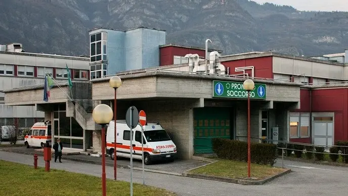 Il pronto soccorso dell'ospedale di Esine © www.giornaledibrescia.it