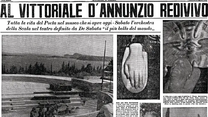La pagina del giornale