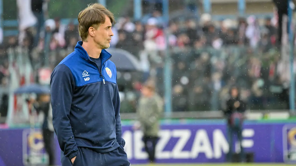 L'allenatore del Lumezzane Massimo Paci - © www.giornaledibrescia.it