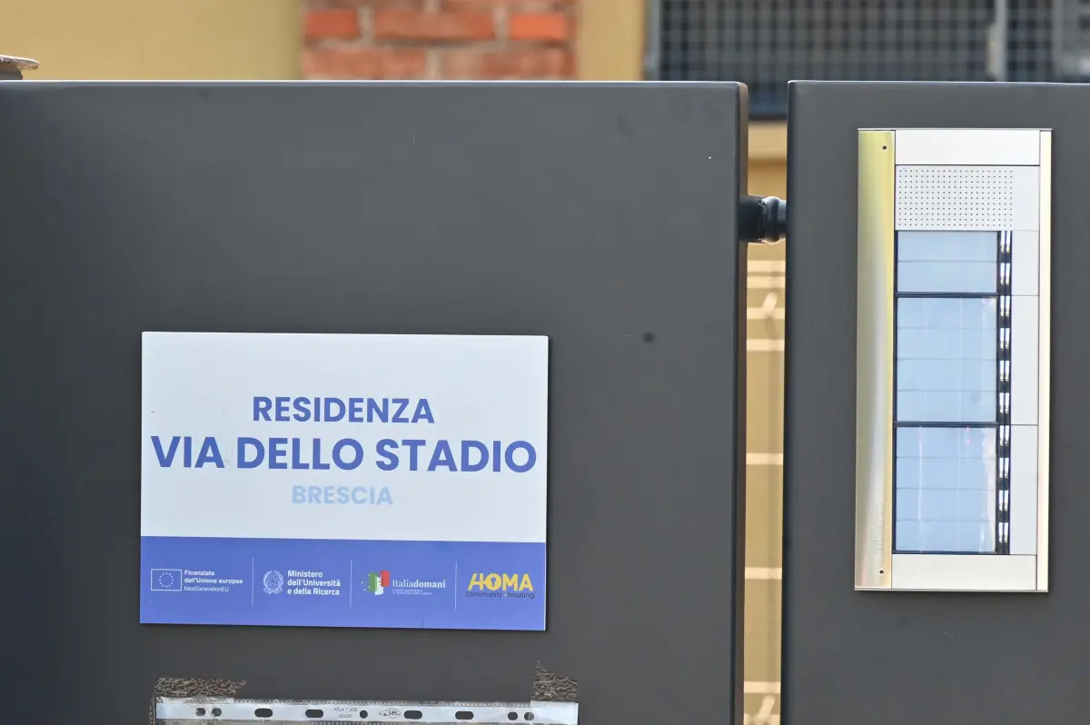 CRONACA BRESCIA VIA DELLO STADIO NUOVA RESIDENZA UNIVERSITARIA REDAZIONE CRONACA 05-08-2025 GABRIELE STRADA NEW EDEN GROUP