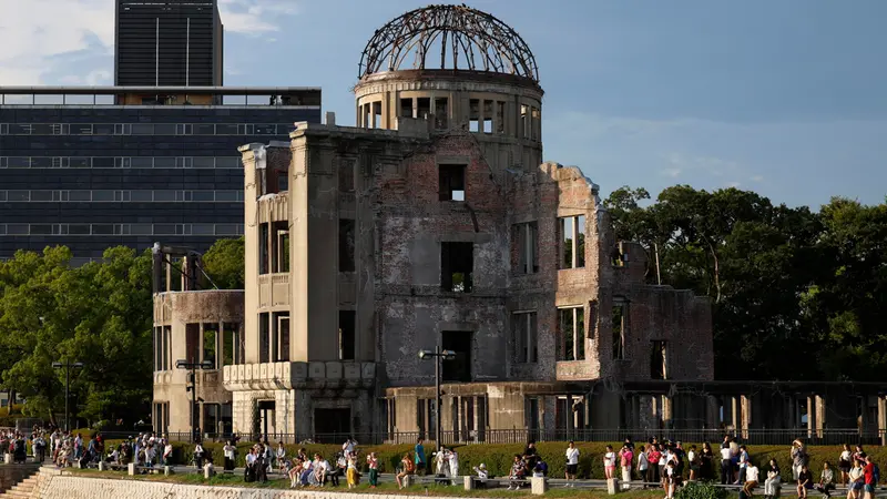 Hiroshima oggi - Foto Ansa © www.giornaledibrescia.it
