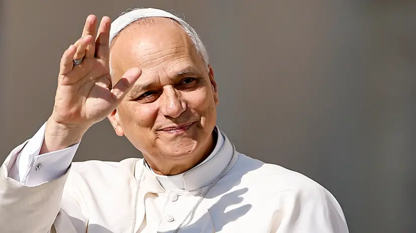 Pope Leo XIV during the weekly general audience in Saint Peters Square, Vatican City, 06 August 2025. ANSA/ANGELO CARCONI