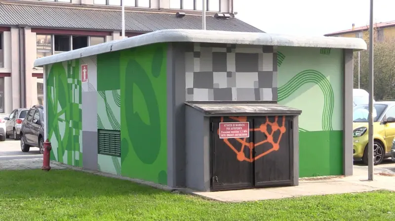 Le cabine elettriche diventano opere d'arte