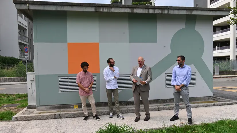 Le cabine elettriche diventano opere d'arte