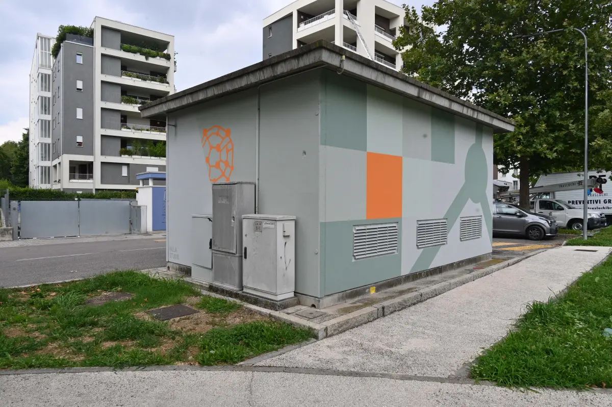Le cabine elettriche diventano opere d'arte