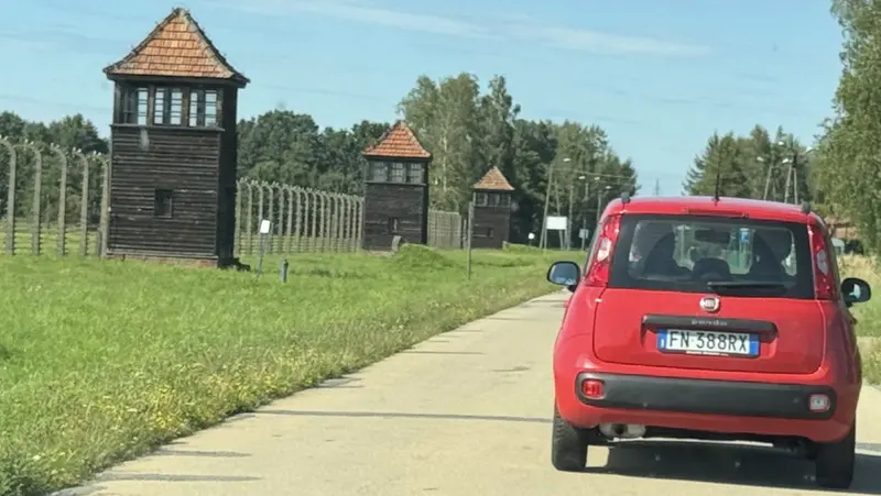 La Panda servirà a controllare i perimetri di Auschwitz © www.giornaledibrescia.it