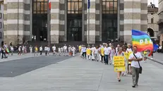 CRONACA BRESCIA CORTEO SILENZIOSO PER L' OTTANTESIMO ANNIVERSARIO DI HIROSHIMA REDAZIONE CRONACA 06-08-2025 GABRIELE STRADA NEW EDEN GROUP