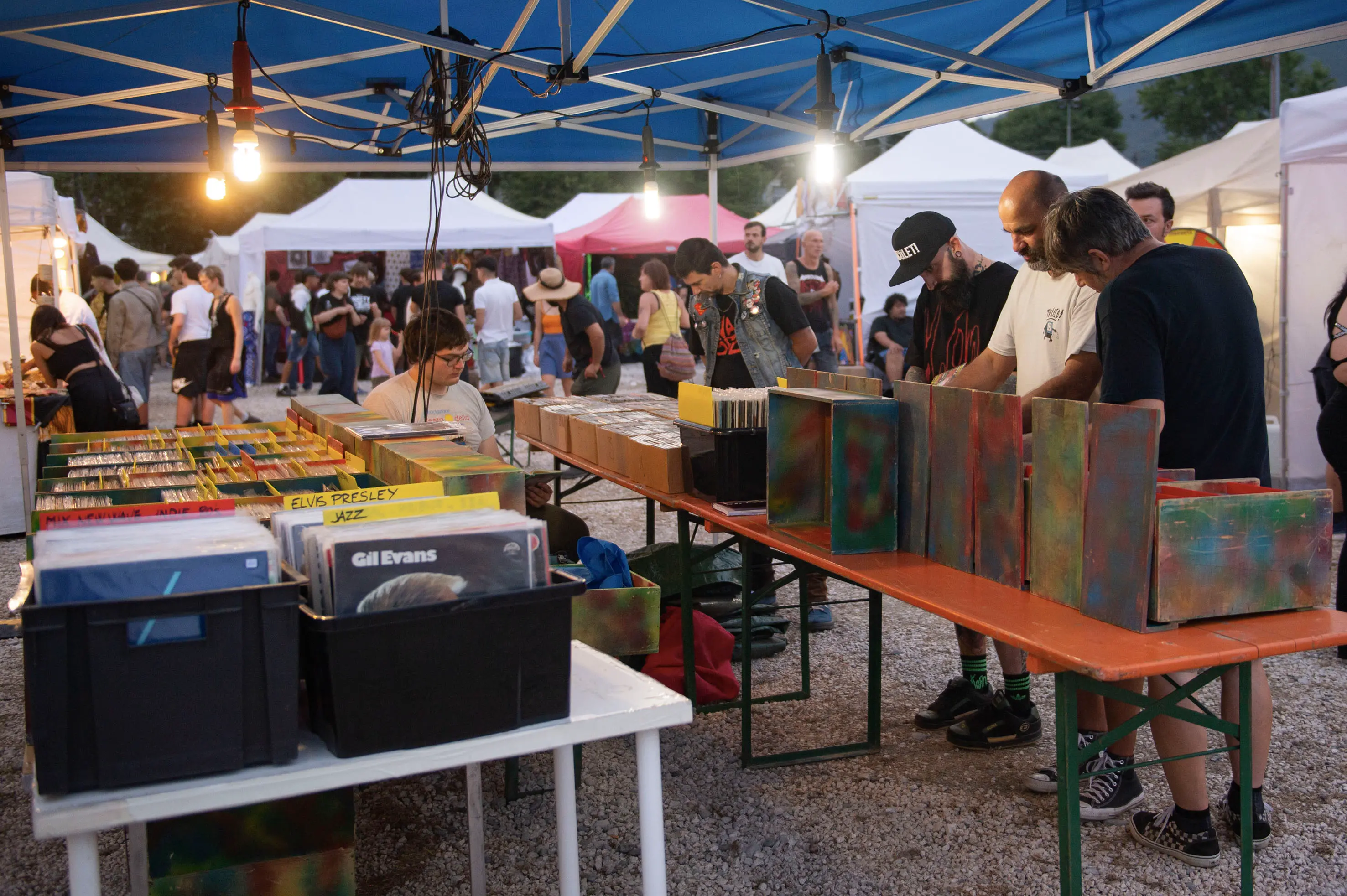 La prima sera alla Festa di Radio Onda d'Urto