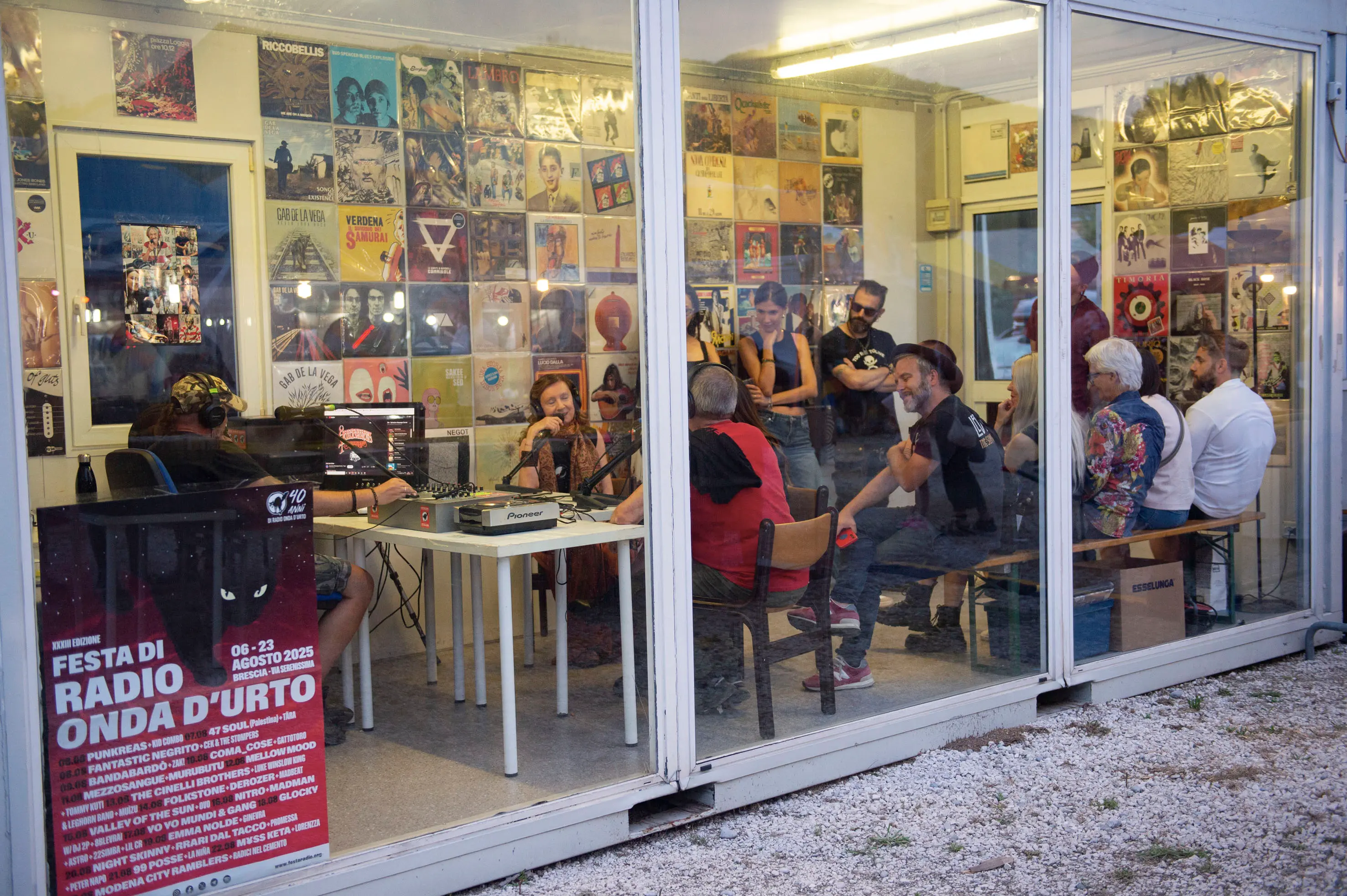 La prima sera alla Festa di Radio Onda d'Urto