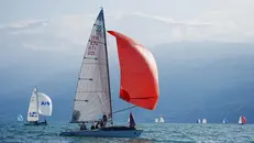 La magia delle barche a vela  incanta il Benaco