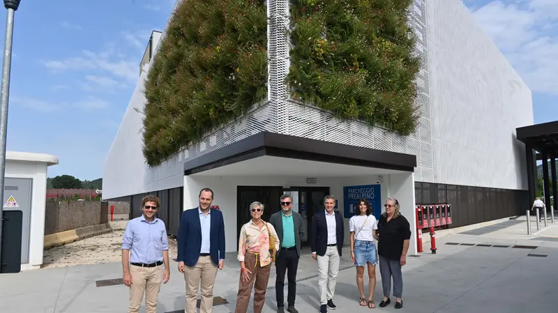 Prealpino, il nuovo ingresso del parcheggio interscambio