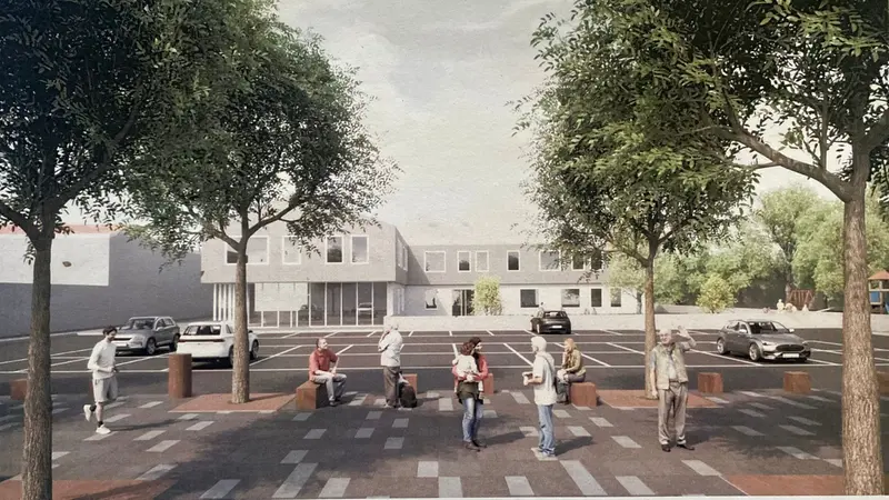 Così potrebbe diventare il Centro Paolo VI © www.giornaledibrescia.it