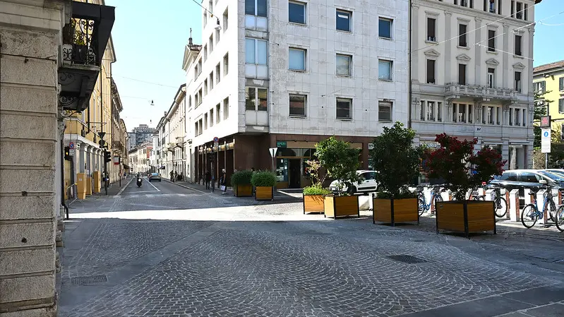 Conclusi i lavori per la nuova pavimentazione a Brescia