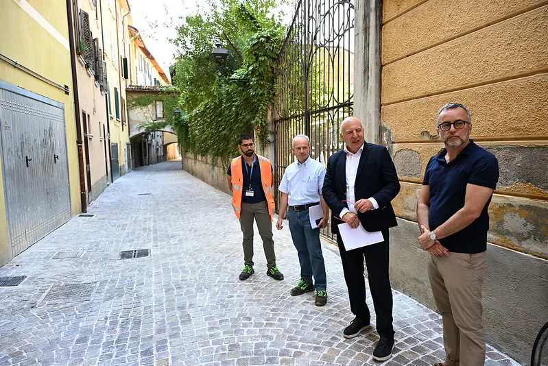 Conclusi i lavori per la nuova pavimentazione a Brescia