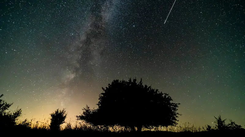 La notte di San Lorenzo - Foto Epa / Ansa © www.giornaledibrescia.it