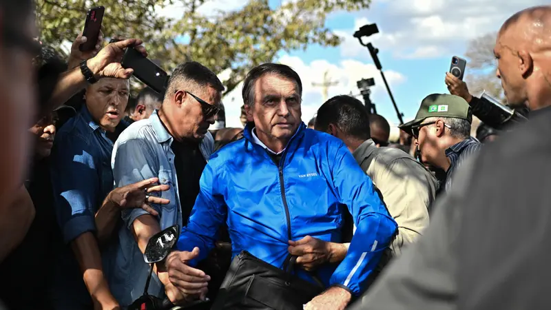 Jair Bolsonaro, ex presidente brasiliano - Foto Ansa © www.giornaledibrescia.it