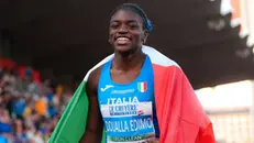 La quindicenne Kelly Doualla - Foto Fidal Grana
