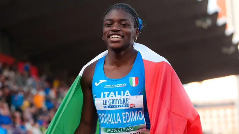 La quindicenne Kelly Doualla - Foto Fidal Grana