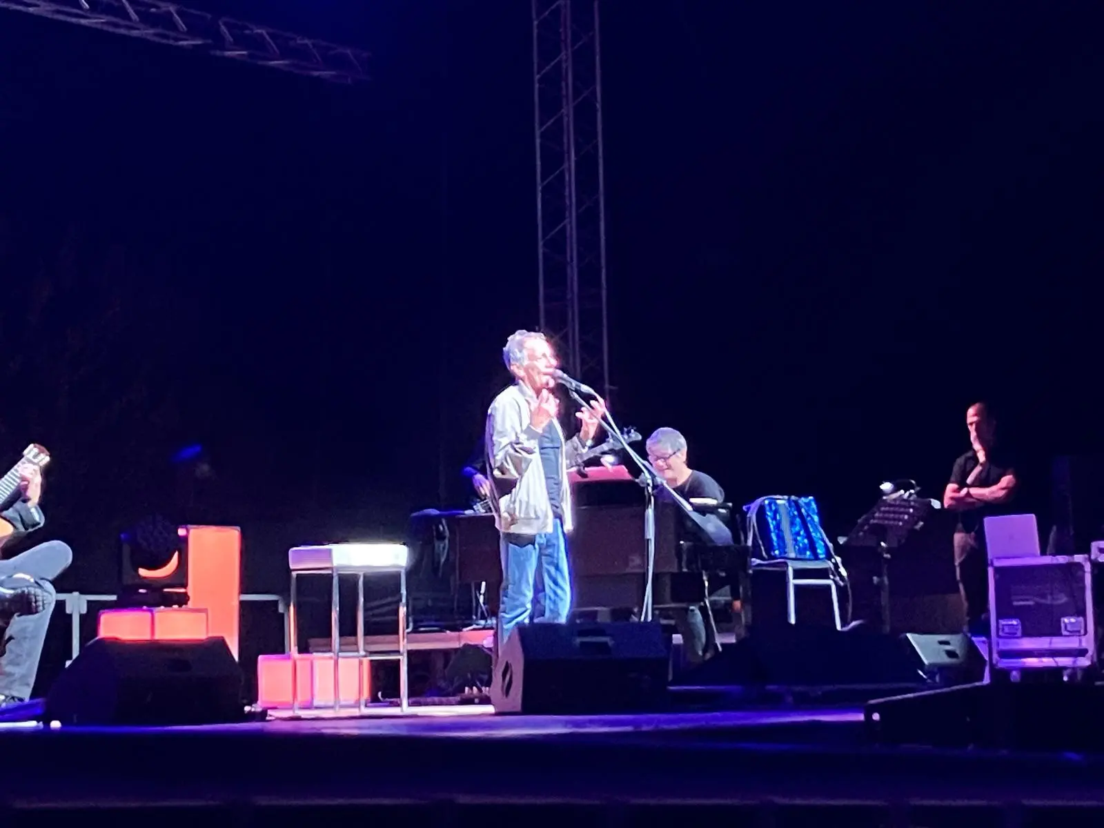 Roberto Vecchioni in concerto a Edolo