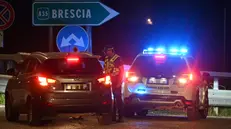 L'autostrada BreBeMi chiusa dopo l'incidente - Foto Gabriele Strada/Neg © www.giornaledibrescia.it