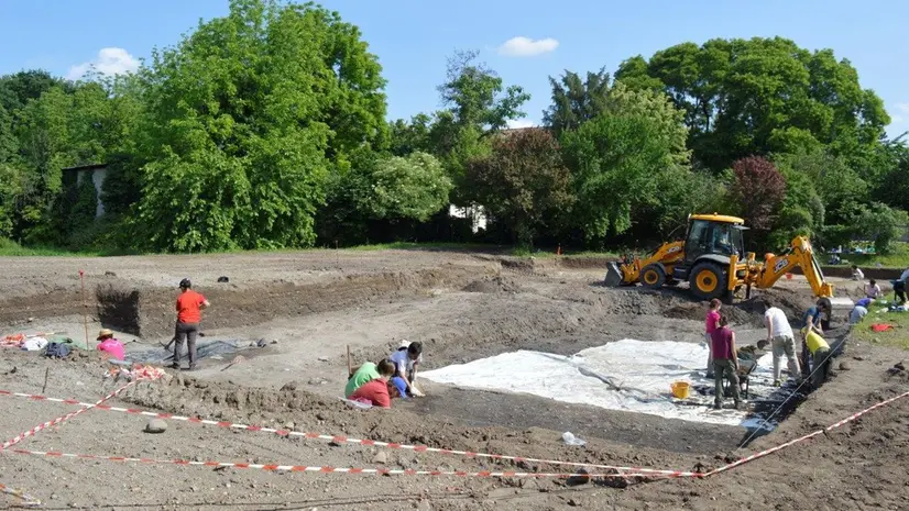 Scavi archeologici a Villa Badia nel 2016 - © www.giornaledibrescia.it